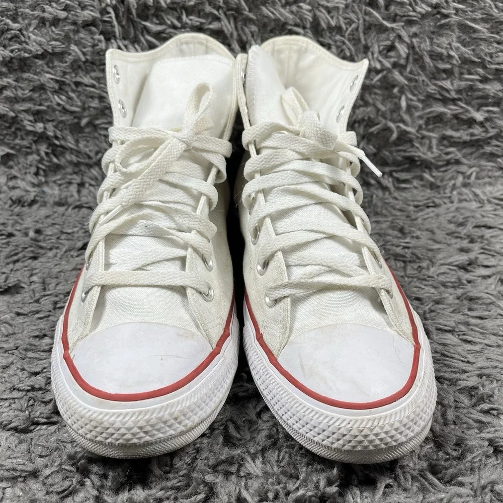 Converse Chuck Taylor All Star White High Tops Size 9 Men's / 11 Women's